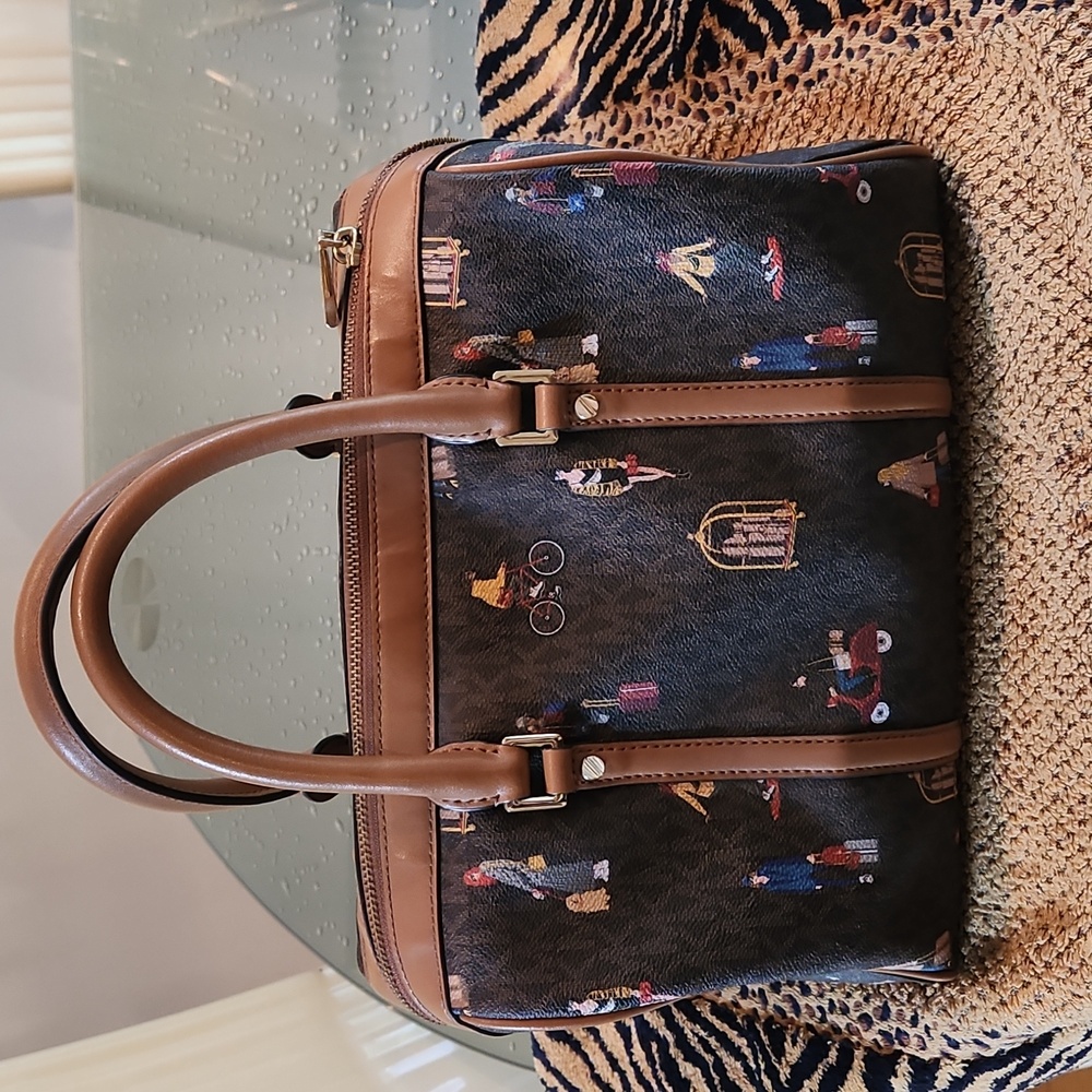 Michael Kors Multicolor Patterned Satchel - image 2